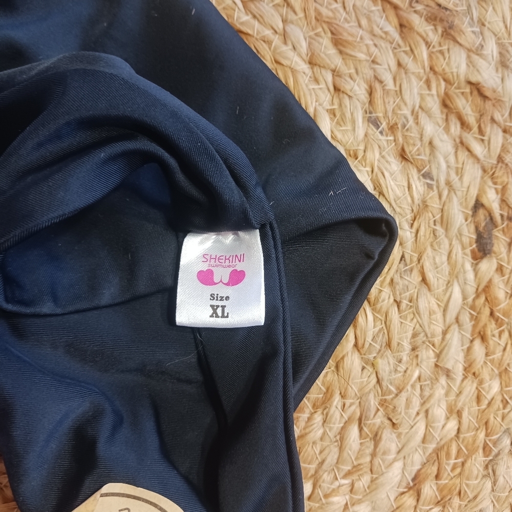 2pc black Shekini bikini size X large NWT - Picture 10 of 11